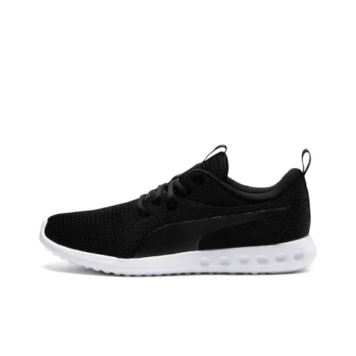 PUMA Carson 2 Новый Ядерный Низкий Топ Беговые кроссовки Мужской Черный