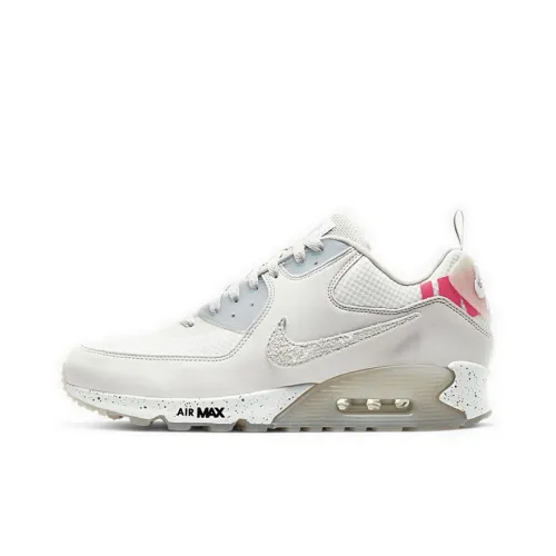 UNDEFEATED x Nike Air Max 90 Low Беговые кроссовки Unisex Белые