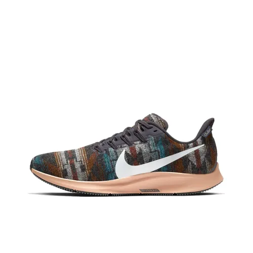 PENDLETON x Nike Pegasus 36 Нескользящий Легкий Низкий Топ Марафон Беговые Кроссовки Унисекс Красный Синий