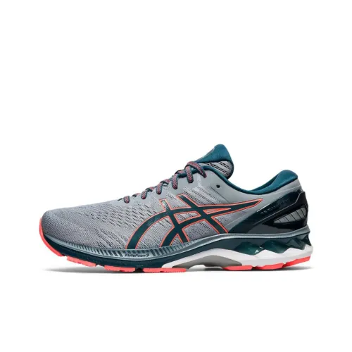 Asics Gel Kayano 27 Low Топ Беговые кроссовки Мужские Серые