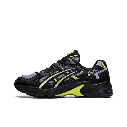 ASICS Gel Kayano 5 Low Топ Беговые кроссовки Мужские Черный Серый