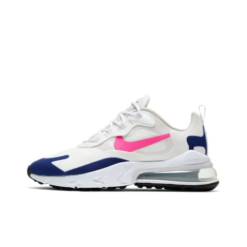 Nike Air Max 270 Low Топ Тренировочные Беговые Кроссовки Унисекс Белый Розовый Синий