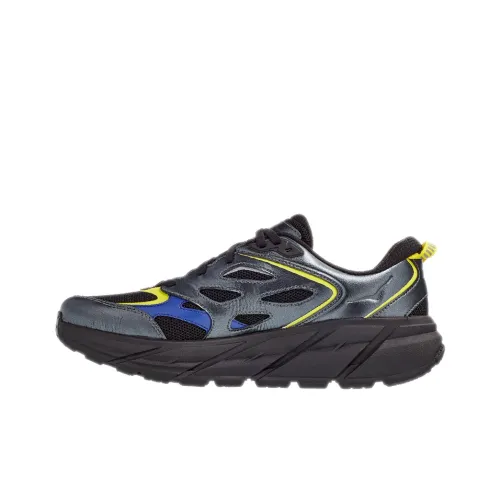 HOKA ONE ONE Slip-resistant Low Top Повседневные Беговые кроссовки Унисекс Черные