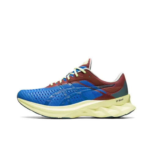 AFFIX x Asics Novablast Low Топ Беговые кроссовки Мужской Синий