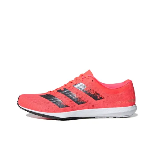 Adidas Adizero Bekoji Slip-resistant Abrasion-resistant Breathable Low-Top Marathon Running Shoes Men's Orange Red Adidas Adizero Bekoji Противоскользящий Устойчивый к истиранию Дышащий Низкий Топ Марафон Беговые Кроссовки Мужские Оранжевый Красный