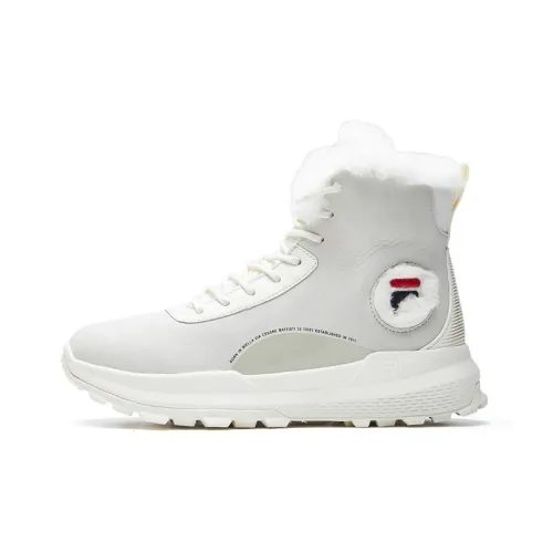 FILA ATHLETICS Высокие кроссовки для бега женские светло-серые