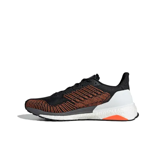 Adidas Solarboost 19 Беговые кроссовки Мужские Черные Серые Апельсиновые