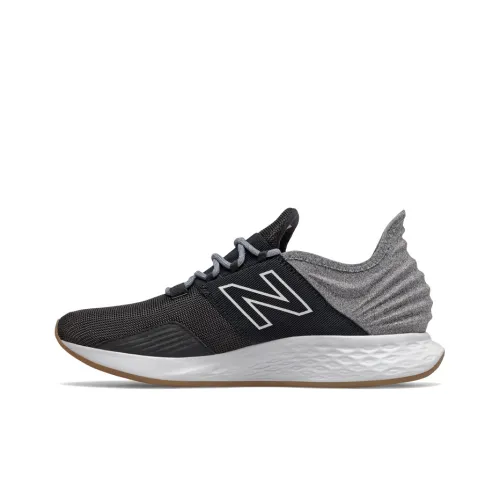 New Balance NB Свежий Foam Roav Низкие Кроссовки для Беговых Пути Мужские Серый Черный