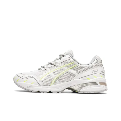 Asics Gel 1090 V1 Low Топ Беговые кроссовки Унисекс Белый Серебряный