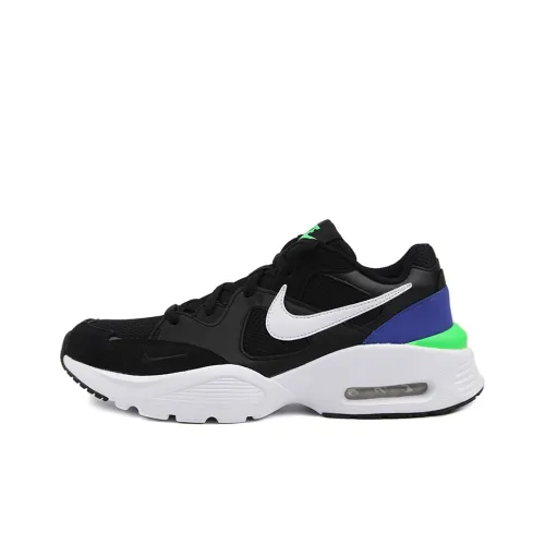 Nike Air Max Fusion Low Топ Повседневные Беговые Кроссовки Унисекс Черный Синий Зеленый