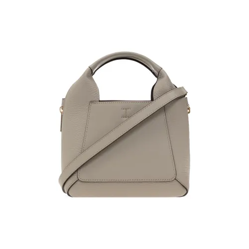 Furla Gilda Кожа Тоут Сумка Сумка для покупок Портативная Сумка через плечо Мини Женская Сумка Серый