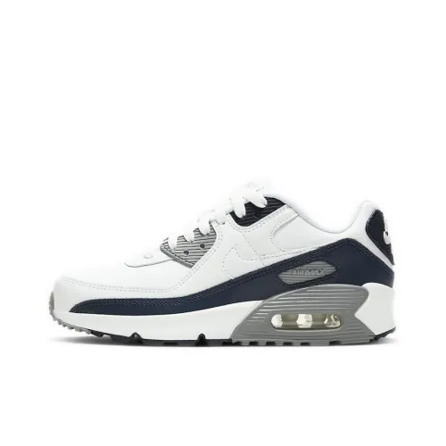 Nike Air Max 90 Low Топ Беговые кроссовки Женские Обсидиан