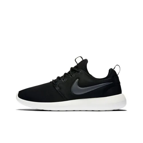 Nike Roshe Two Нескользящий Легкий Низкий Топ Повседневная Беговая Обувь Унисекс Черная