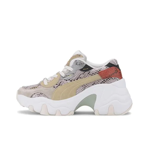 PUMA Pulsar Wedge Шокаблоки Противоскользящие Низкие Беговые кроссовки Женские