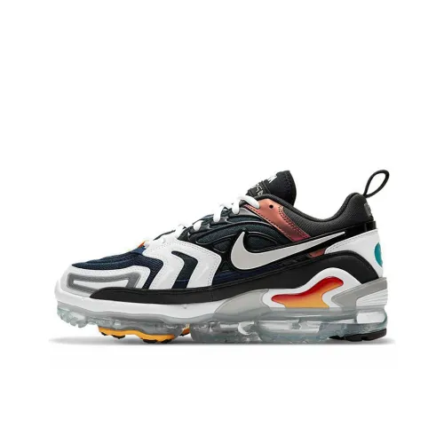 Nike Vapormax EVO Low Топ Марафон Беговые кроссовки Унисекс Синий Белый Оранжевый