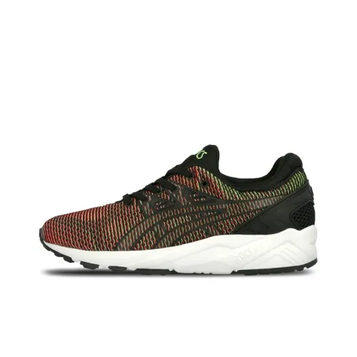 Asics Gel Kayano Trainer Evo Low Топ Беговые кроссовки Унисекс Красный зеленый