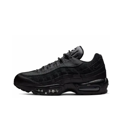 Nike Air Max 95 Low Беговые кроссовки Мужские Черный Warrior