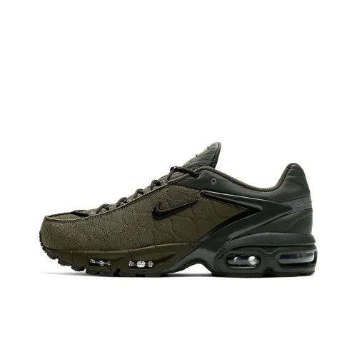 Nike Air Max Tailwind Low Беговые кроссовки Топ Унисекс Армейский зеленый