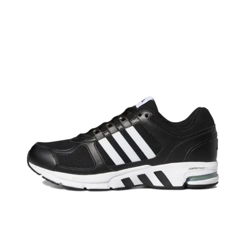 Adidas Equipment 10 Low Топ Повседневные Беговые Кроссовки Унисекс Черный Белый