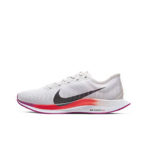 Nike Pegasus Turbo 2 Амортизаторы Ускорение Устойчивость к истиранию Низкий Топ Марафон Беговые кроссовки Женские Белый Красный