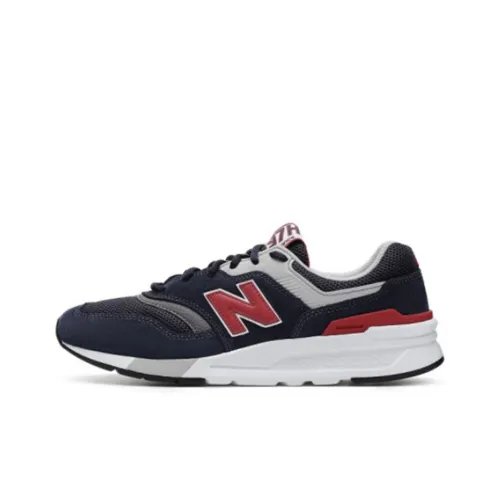 New Balance NB 997 Low Топ Беговые кроссовки Унисекс Темно-синий D Ширина