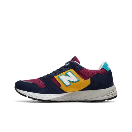New Balance NB 575 Low Топ Беговые кроссовки Унисекс Фиолетово-желтый D Ширина