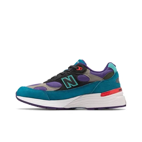 Concepts x New Balance NB 992 Low Топ Беговые кроссовки Унисекс Фиолетовый Синий Зеленый