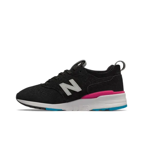 New Balance NB 997 Разобранный Низкий Топ Беговые Кроссовки Мужские Черные Серые