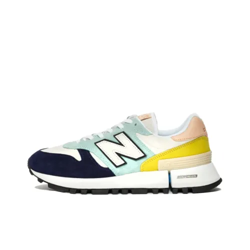 Tokyo Design Studio x New Balance NB 130 Low Топ Беговые кроссовки Мужской Синий Желтый Зеленый