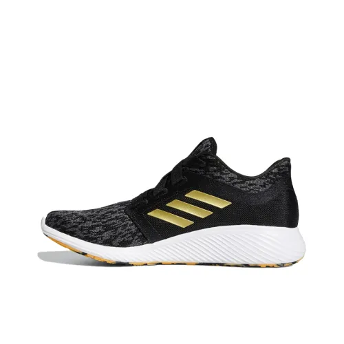 Adidas Edge Lux 3 Slip-Resistant Low Top Беговые кроссовки Женские Черный Золото