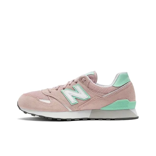 New Balance NB 446 Low Топ Повседневные Беговые Кроссовки Унисекс Розовый Зеленый