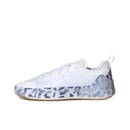 Stella McCartney x Adidas Treino Амортизация Низкий Топ Марафон Беговые кроссовки Женские Snow Leopard С принтом