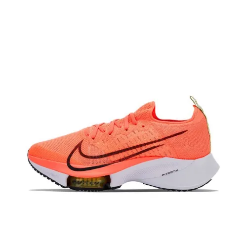 Nike Air Zoom Tempo Next% Амортизаторы Slip-Resistant Низкий Топ Air Cushion Марафон Беговые кроссовки Мужской Orange