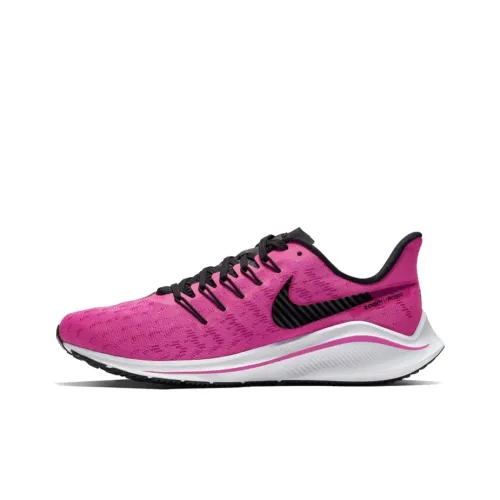 Nike Air Zoom Vomero 14 Slip-Resistant Low Top Беговые кроссовки Женские Розовый