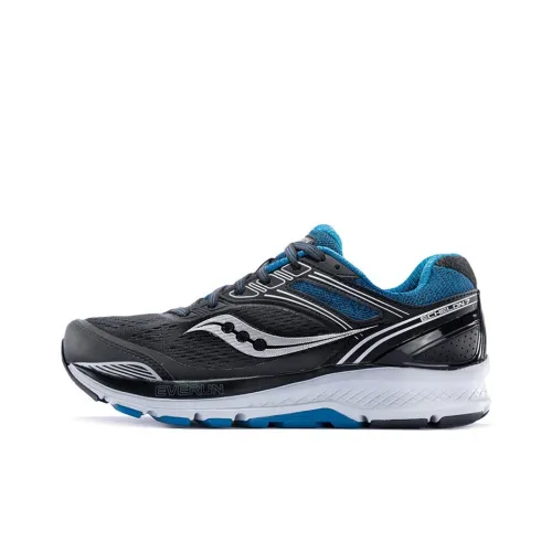 Saucony Echelon 7 Амортизация Противоскользящий Легкий Низкий Топ Беговые кроссовки Мужской Черный Синий