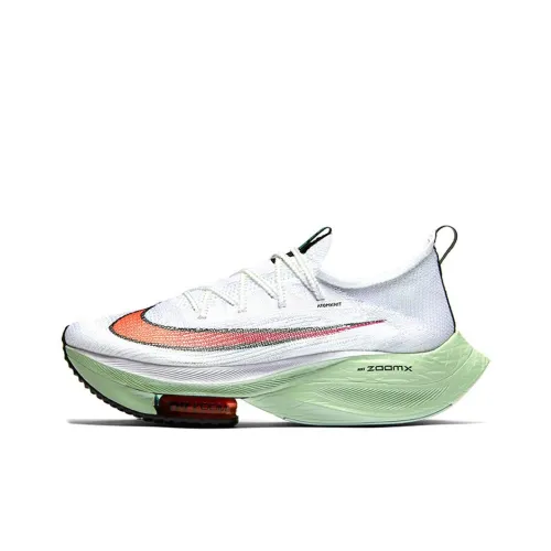 Nike Air Zoom Alphafly Next% 1 Low Топ Беговые кроссовки Мужской Арбузный Белый и красный
