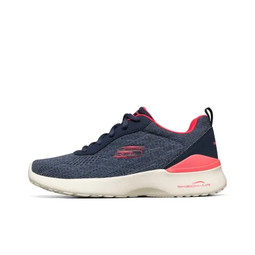 Skechers Skech Air Dynamight Low Топ Беговые кроссовки Женские Темно-синий