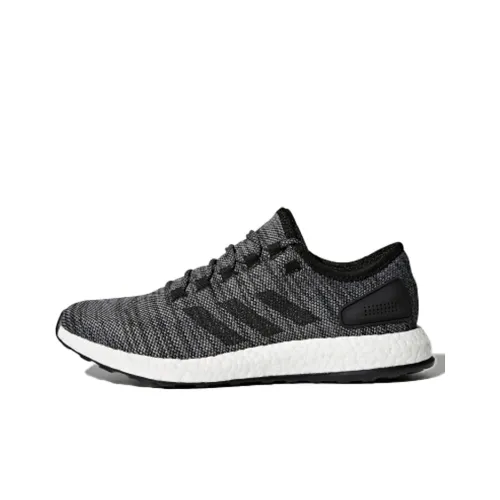 Adidas Pure Boost 2017 Амортизация Низкий Топ Беговые Кроссовки Унисекс Фотиния Серый Черный