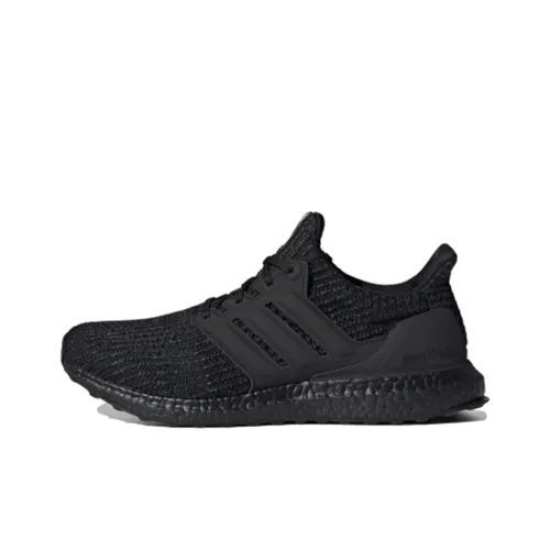 Adidas Ultraboost 4,0 Амортизаторы Устойчивые к истиранию Дышащие Низкий Топ Беговые кроссовки Унисекс Черный