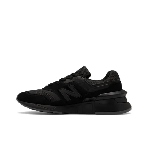 New Balance NB 997S Low Топ Марафон Беговые кроссовки Мужской Чисто черный D Ширина