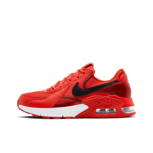 Nike Air Max Excee Low Беговые кроссовки Мужские Красные Черные