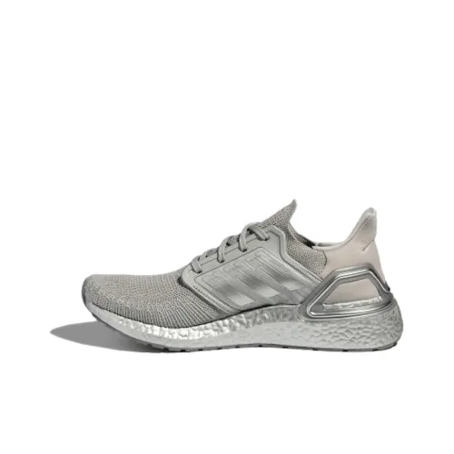 Adidas ULT Shock Absorbers Rebound Low Top Casual Running Shoes Men's Silver Metal