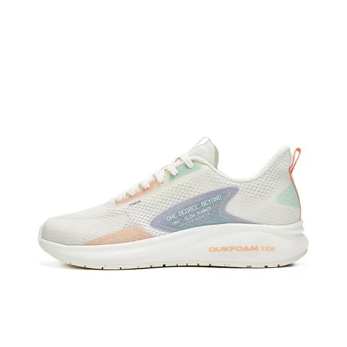 361° Yu Yi Rainy YEE Low Топ Беговые кроссовки Женские Белые Розовые Сетка