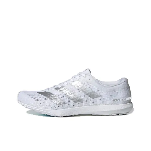 Adidas Adizero Bekoji 2,0 Low Топ Беговые кроссовки Женские Белый Серый