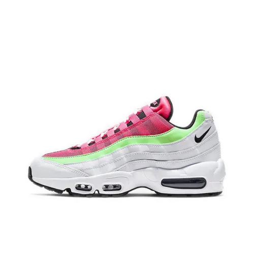 Nike Air Max 95 Легкий Низкий Топ Беговые кроссовки Унисекс Арбузный Цвет