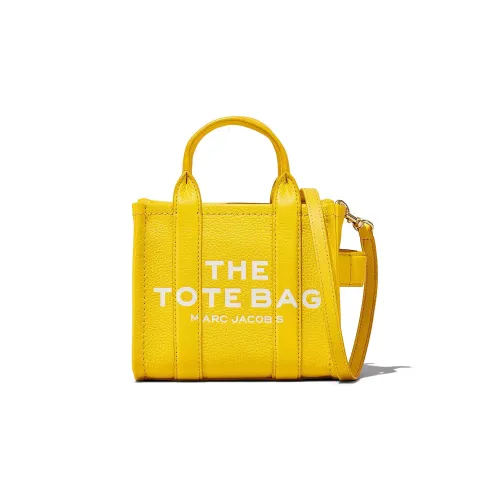 MARC JACOBS Full GRAIN LEATHER Тоут Сумка Сумка для покупок Сумка через плечо Сумка Экстра мини Женская Желтая