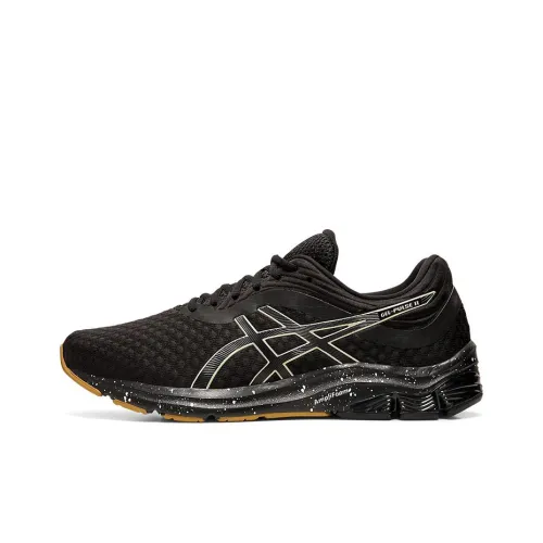 Asics Gel Impulse 11 Low Top Беговые кроссовки Мужские Черные