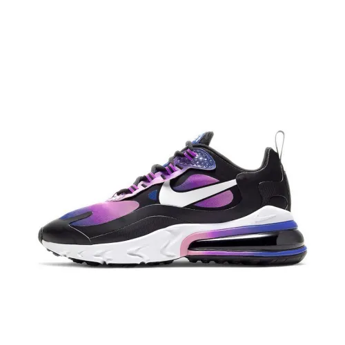 Nike Air Max 270 Low Топ Марафон Беговые кроссовки Женские Черный Фиолетовый