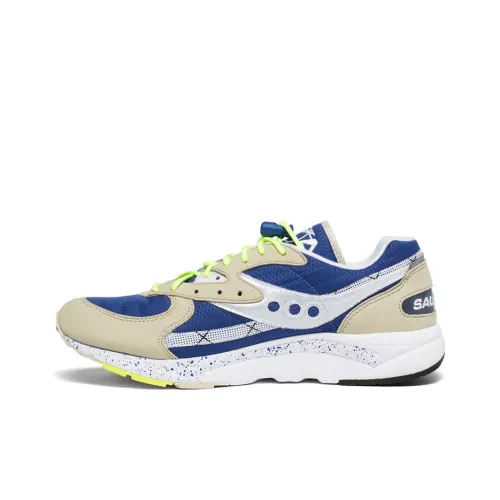 Saucony Aya Нескользящий Легкий Низкий Топ Тренировочные Беговые кроссовки Мужские Серый Синий Белый