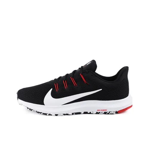 Nike QUEST 2 Slip-Resistant Breathable Lightweight Low-Top Casual Running Shoes Men's Black